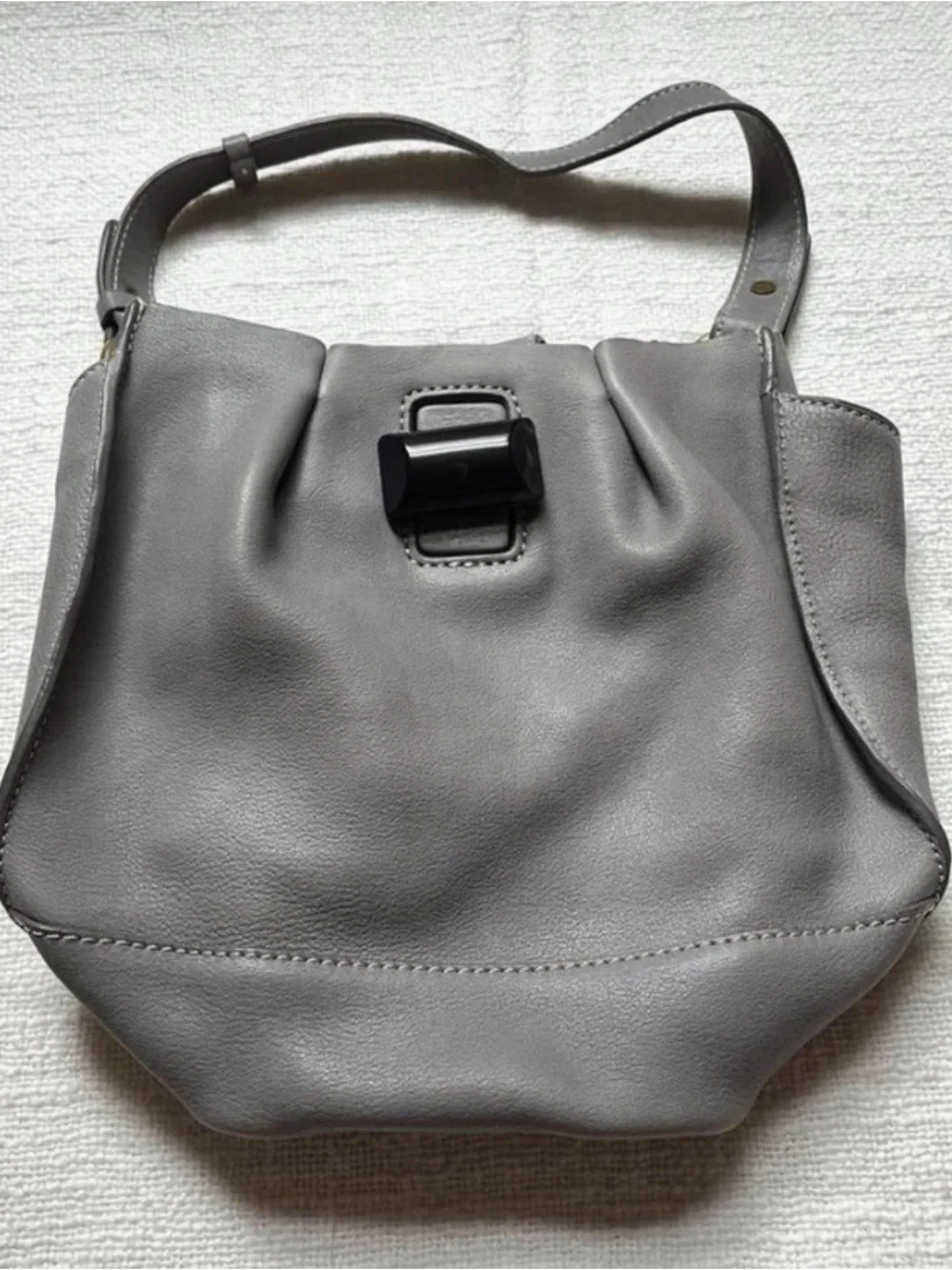 J.Crew vintage gray shoulder bag